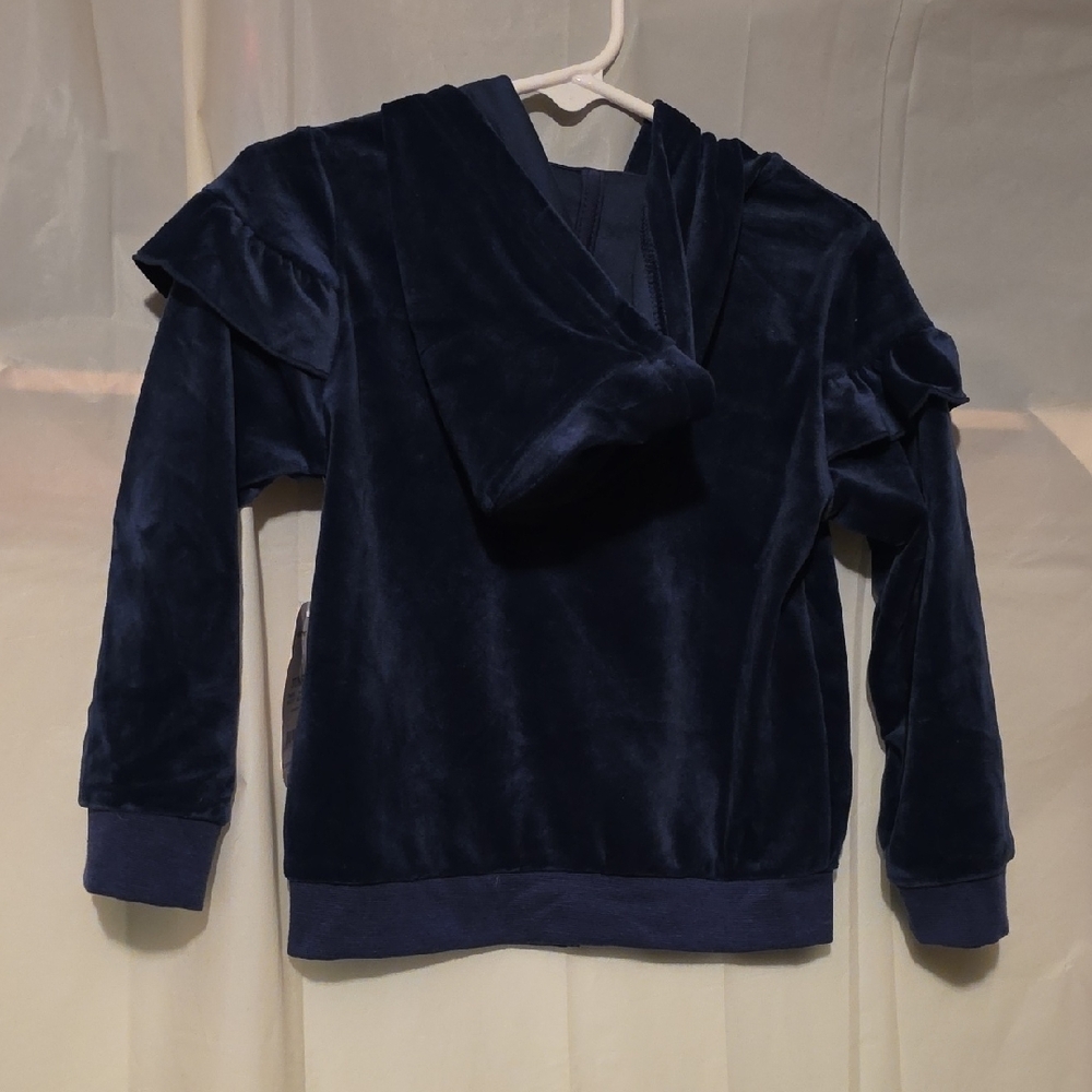Wonder Nation Deep Blue Ruffled Jacket - Picture 5 of 6